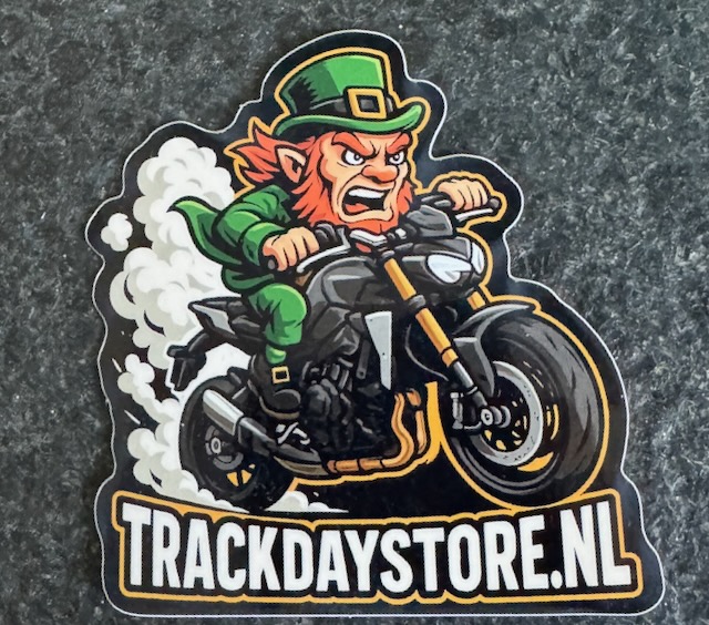 Trackdaystore sticker small - afbeelding 1